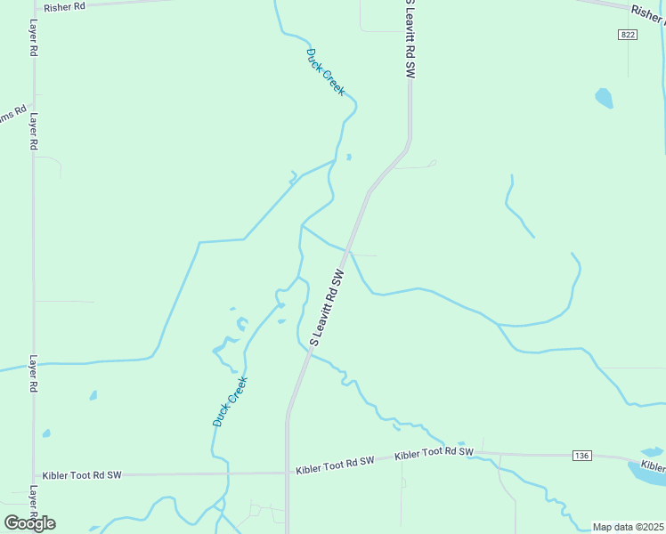 map of restaurants, bars, coffee shops, grocery stores, and more near 2080 South Leavitt Road Southwest in Warren