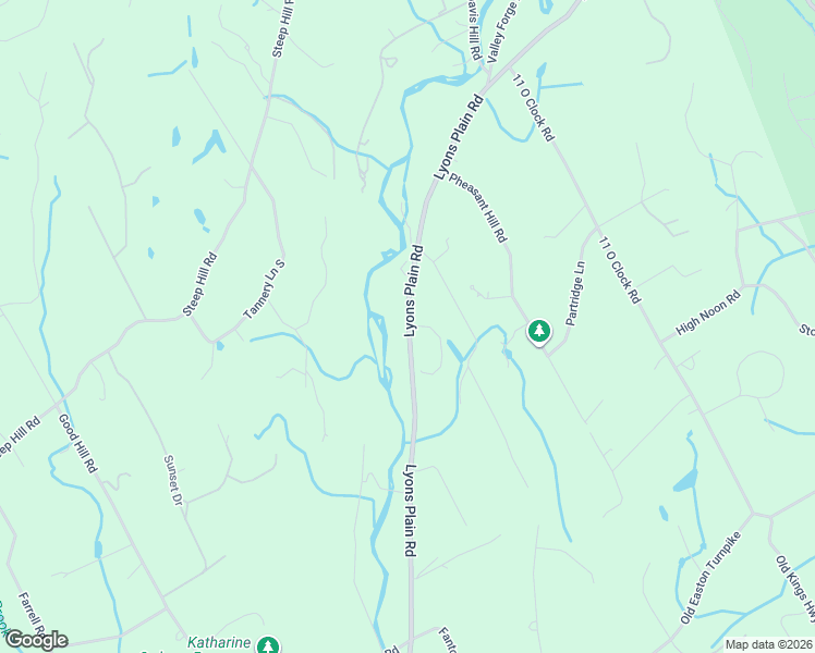 map of restaurants, bars, coffee shops, grocery stores, and more near 276 Lyons Plain Road in Weston