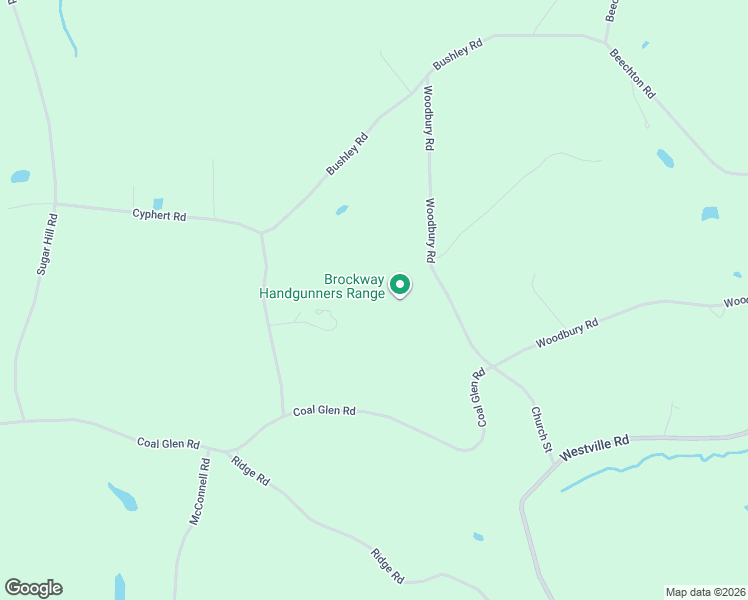 map of restaurants, bars, coffee shops, grocery stores, and more near 466 Woodbury Road in Brockway