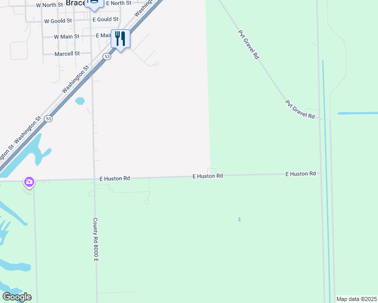 map of restaurants, bars, coffee shops, grocery stores, and more near in Braceville