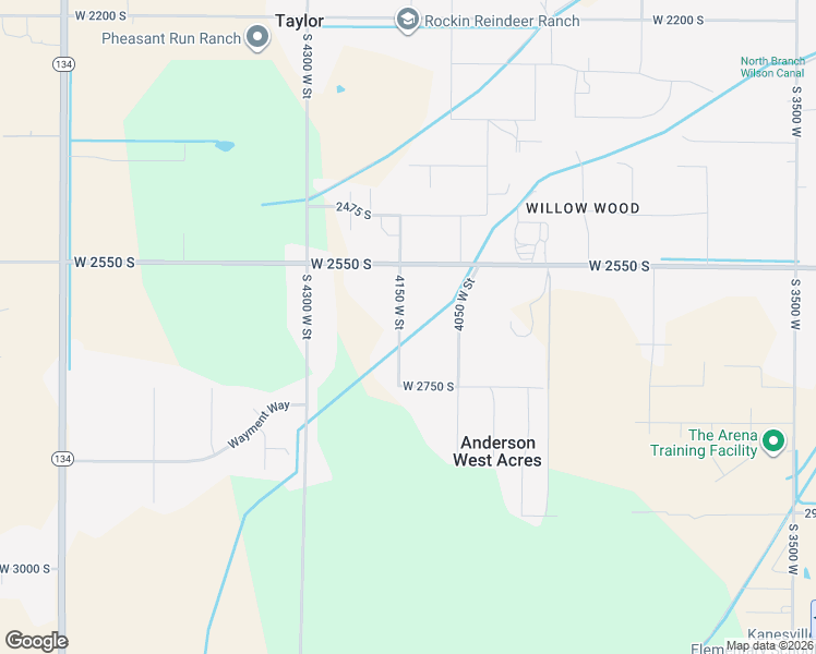 map of restaurants, bars, coffee shops, grocery stores, and more near 2652 4150 West Street in Ogden