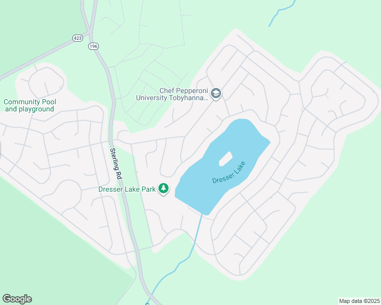 map of restaurants, bars, coffee shops, grocery stores, and more near in Tobyhanna