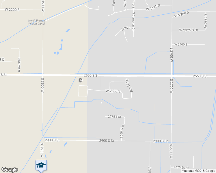 map of restaurants, bars, coffee shops, grocery stores, and more near 2627 South 3075 West in West Haven