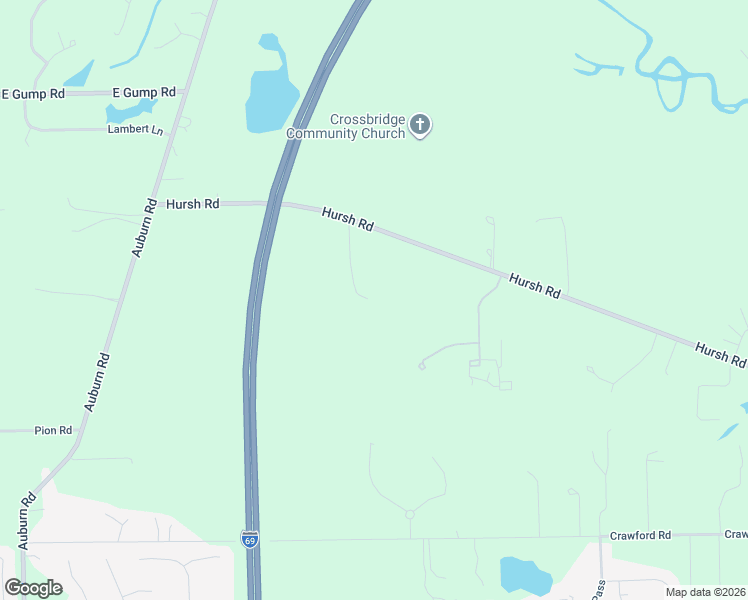 map of restaurants, bars, coffee shops, grocery stores, and more near 3330 Hursh Road in Fort Wayne