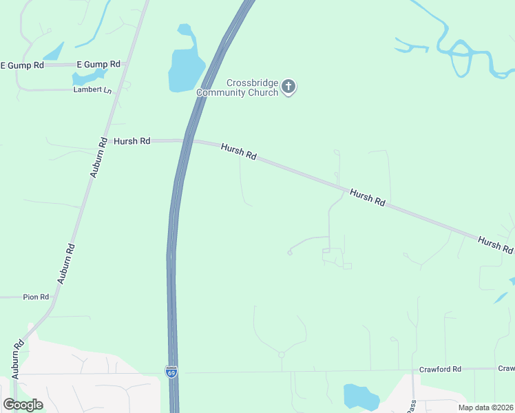 map of restaurants, bars, coffee shops, grocery stores, and more near 3330 Hursh Road in Fort Wayne
