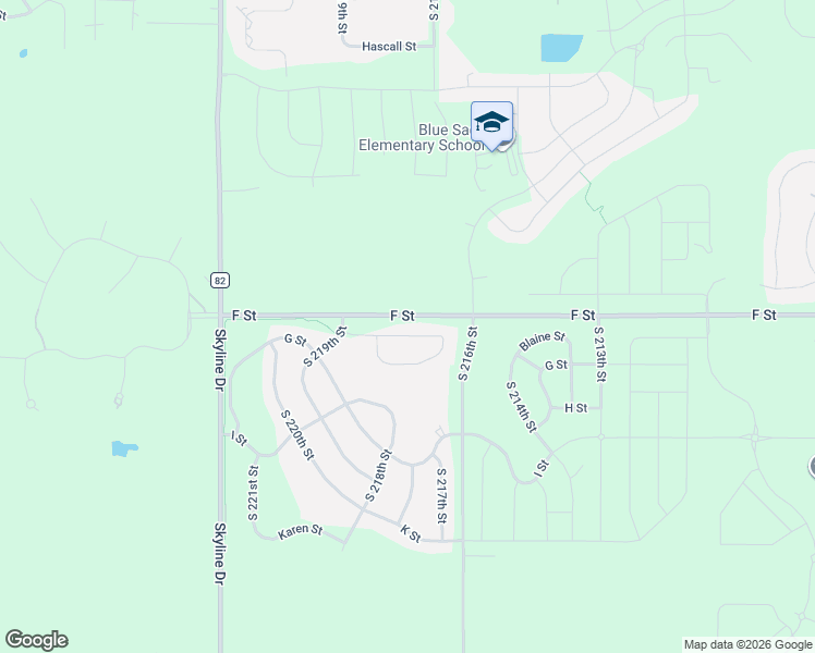 map of restaurants, bars, coffee shops, grocery stores, and more near 21701 F Street in Omaha