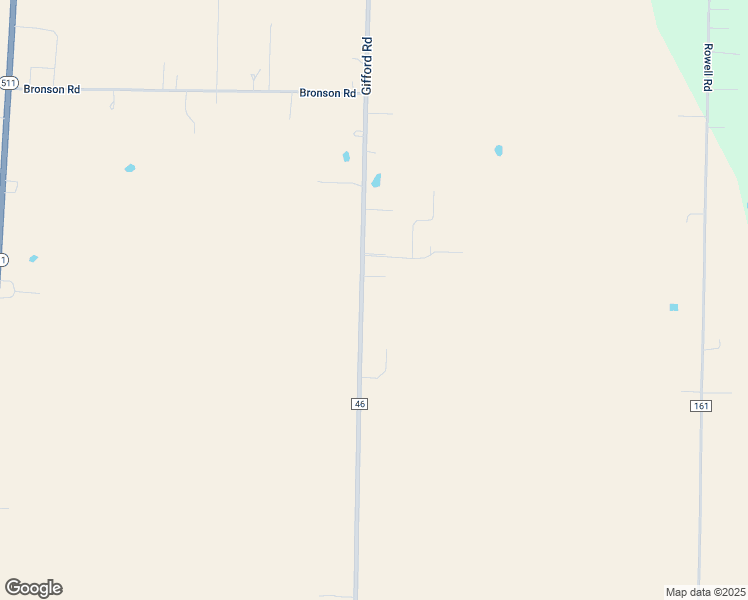 map of restaurants, bars, coffee shops, grocery stores, and more near 18299 Gifford Road in Wellington