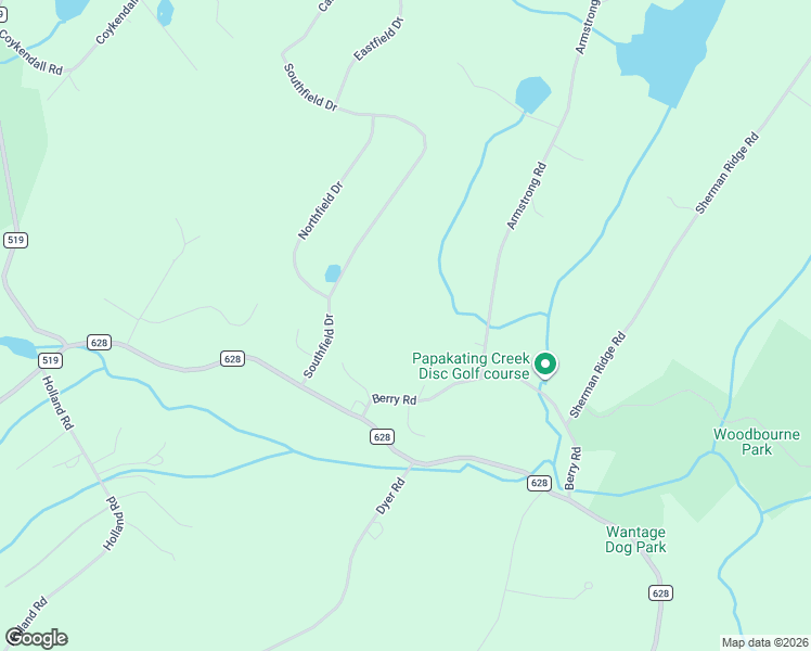 map of restaurants, bars, coffee shops, grocery stores, and more near 7 Berry Road in Wantage