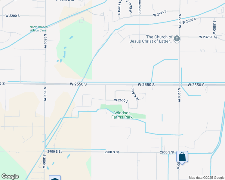 map of restaurants, bars, coffee shops, grocery stores, and more near 2599 South 3075 West in West Haven