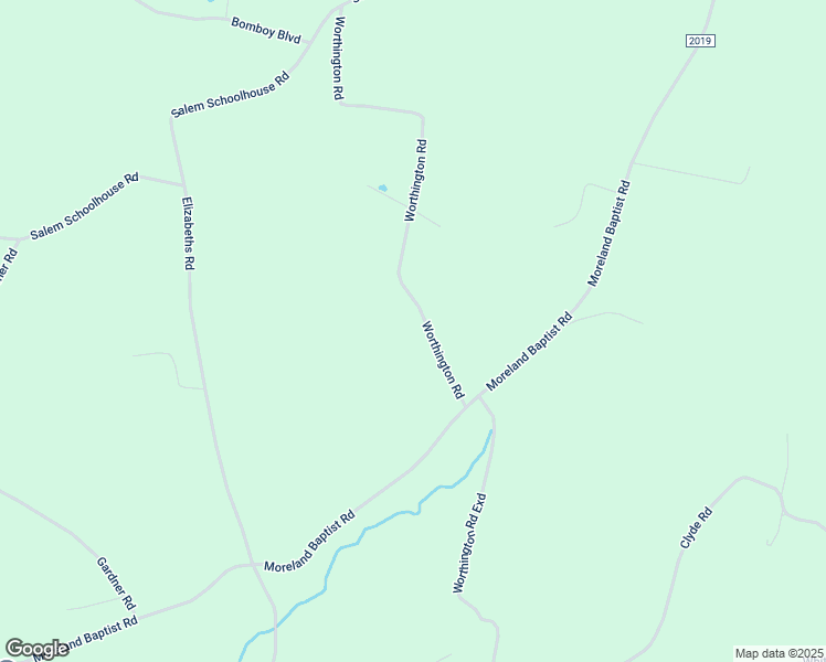 map of restaurants, bars, coffee shops, grocery stores, and more near 810 Worthington Road in Unityville