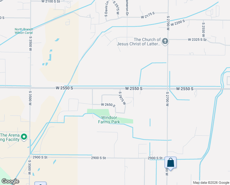 map of restaurants, bars, coffee shops, grocery stores, and more near 3002 West 2600 South in West Haven