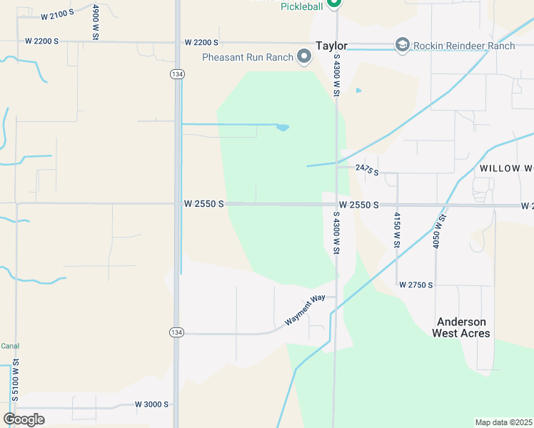 map of restaurants, bars, coffee shops, grocery stores, and more near 4477 West 2550 South in Ogden