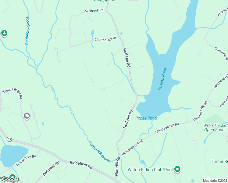 map of restaurants, bars, coffee shops, grocery stores, and more near 37 Ryders Lane in Wilton