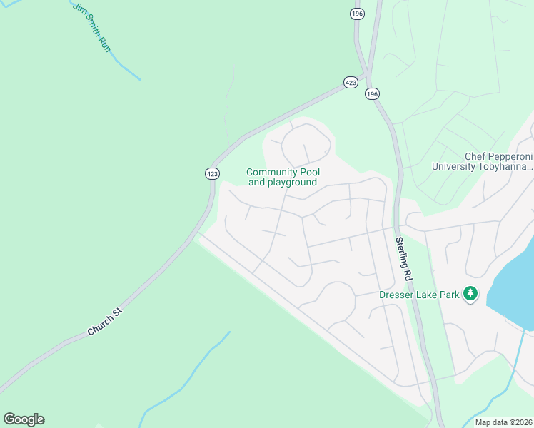 map of restaurants, bars, coffee shops, grocery stores, and more near 9848 Deerwood Drive in Monroe County