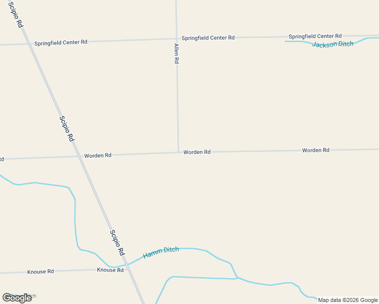 map of restaurants, bars, coffee shops, grocery stores, and more near 24801 Worden Road in Harlan