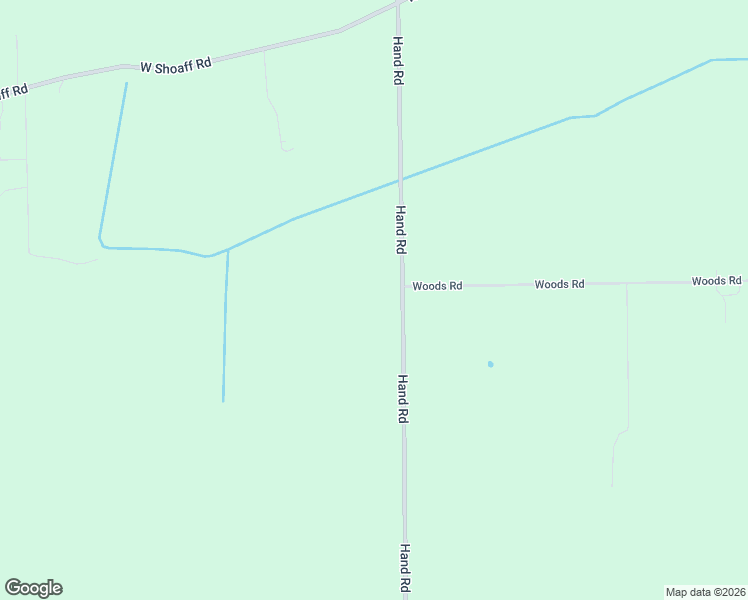 map of restaurants, bars, coffee shops, grocery stores, and more near 14827 Hand Road in Fort Wayne