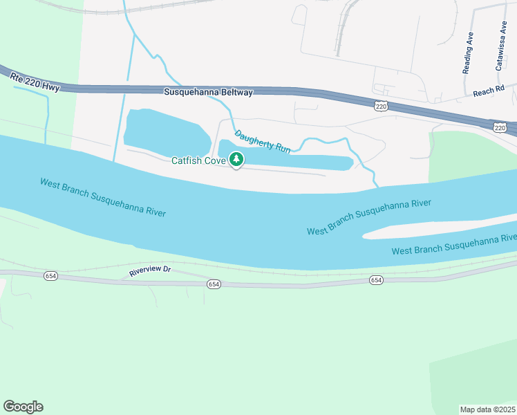 map of restaurants, bars, coffee shops, grocery stores, and more near in Williamsport