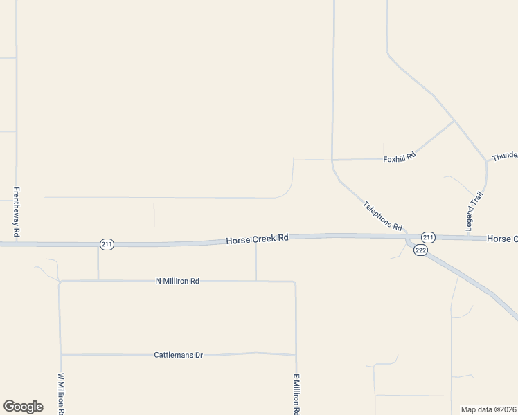 map of restaurants, bars, coffee shops, grocery stores, and more near 6540 Horse Creek Road in Cheyenne