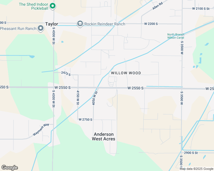 map of restaurants, bars, coffee shops, grocery stores, and more near 3964 2550 South Street in Ogden