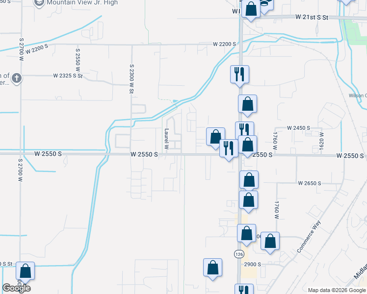 map of restaurants, bars, coffee shops, grocery stores, and more near 2526 Andover Street in West Haven