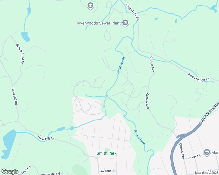 map of restaurants, bars, coffee shops, grocery stores, and more near 117 Woodridge Road in Mount Kisco