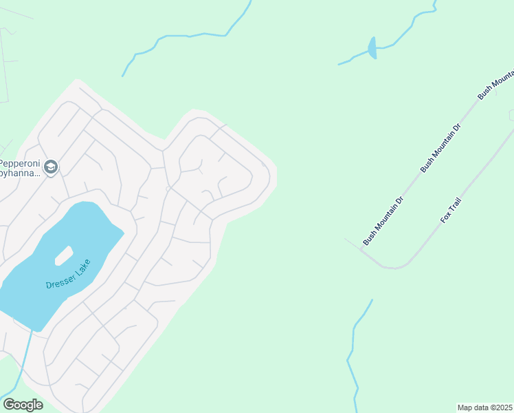 map of restaurants, bars, coffee shops, grocery stores, and more near 1270 Winding Way in Tobyhanna