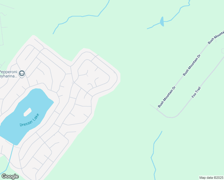 map of restaurants, bars, coffee shops, grocery stores, and more near 1270 Winding Way in Tobyhanna