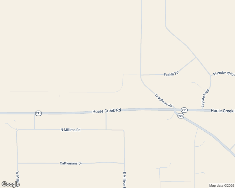 map of restaurants, bars, coffee shops, grocery stores, and more near 6540 Horse Creek Road in Cheyenne