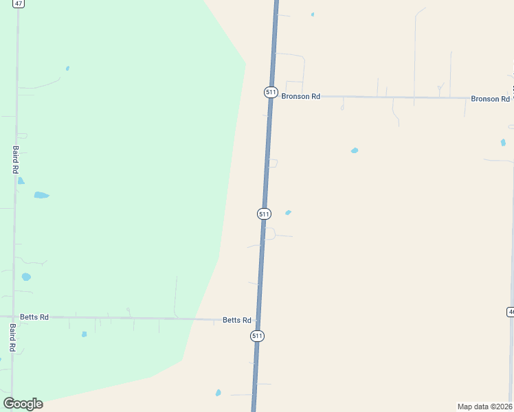 map of restaurants, bars, coffee shops, grocery stores, and more near 18240 Ohio 511 in Wellington