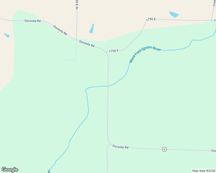 map of restaurants, bars, coffee shops, grocery stores, and more near Osceola Road in Toulon