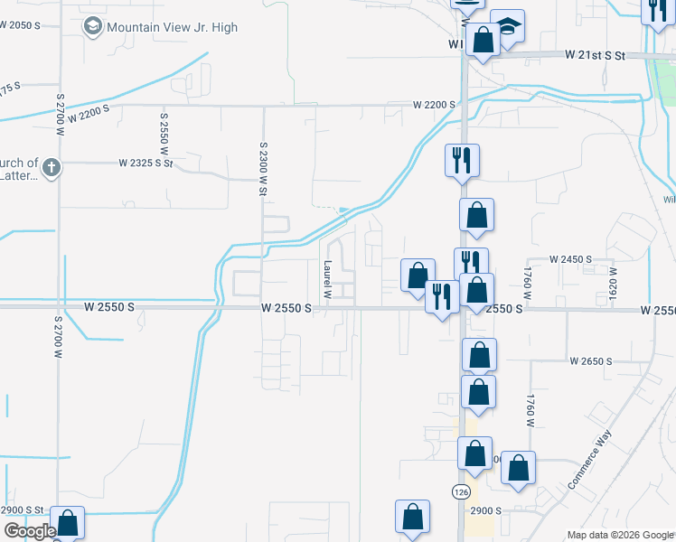 map of restaurants, bars, coffee shops, grocery stores, and more near 2483 Gilmour Street in West Haven