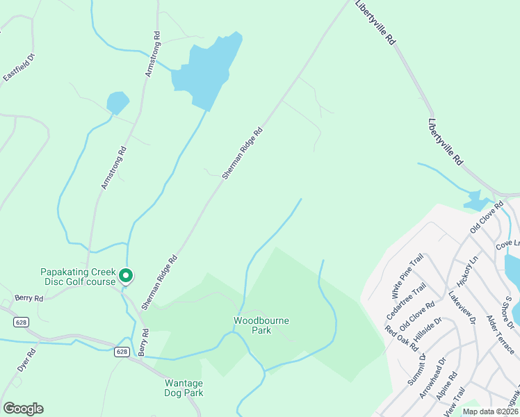 map of restaurants, bars, coffee shops, grocery stores, and more near 115 Sherman Ridge Road in Sussex
