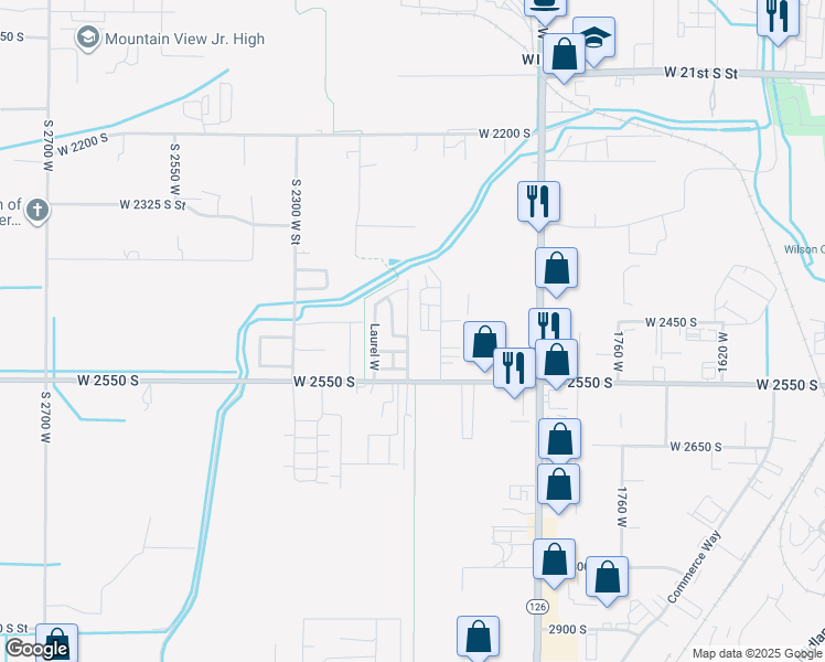map of restaurants, bars, coffee shops, grocery stores, and more near 2474 Andover Street in West Haven