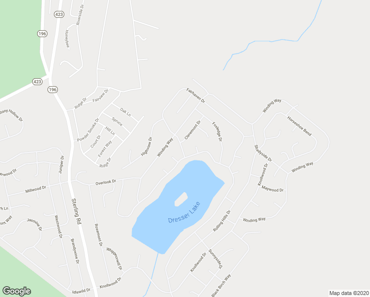 map of restaurants, bars, coffee shops, grocery stores, and more near 2914 Fairhaven Drive in Tobyhanna