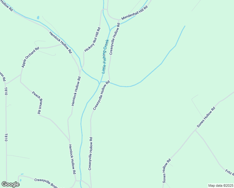 map of restaurants, bars, coffee shops, grocery stores, and more near 302 Creasyville Hollow Road in Benton