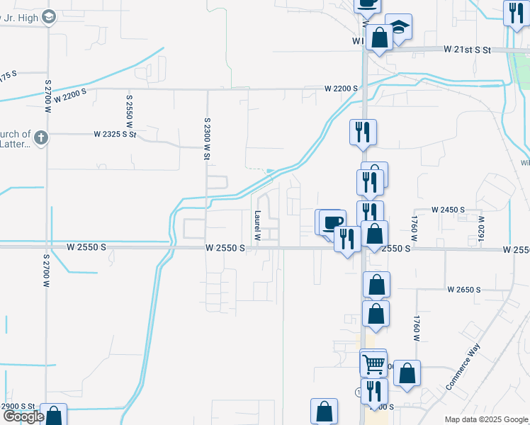 map of restaurants, bars, coffee shops, grocery stores, and more near 2467 Gilmour Street in West Haven