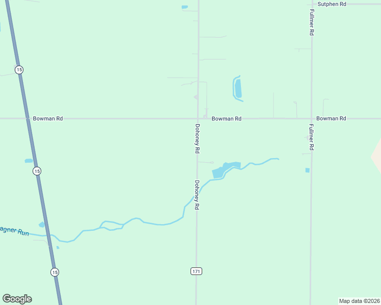 map of restaurants, bars, coffee shops, grocery stores, and more near 15156 Dohoney Road in Defiance