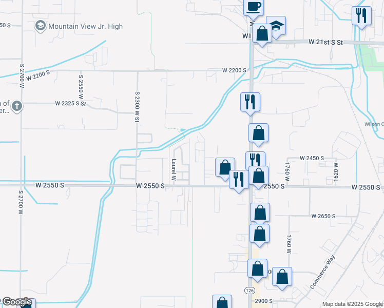 map of restaurants, bars, coffee shops, grocery stores, and more near 2448 Andover Street in West Haven