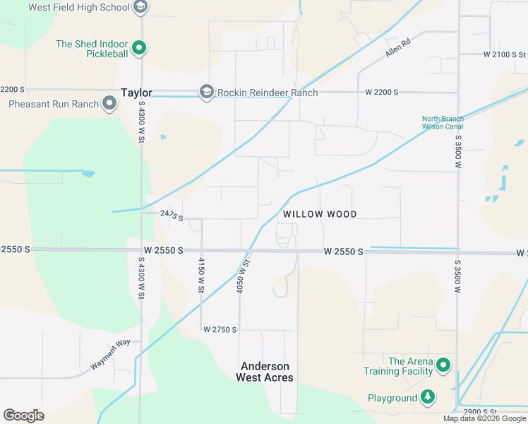 map of restaurants, bars, coffee shops, grocery stores, and more near 2460 4000 West in West Haven