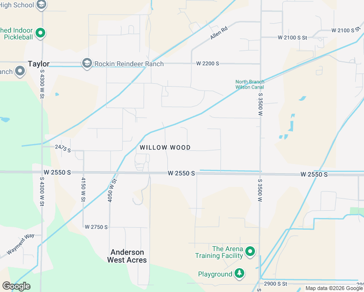map of restaurants, bars, coffee shops, grocery stores, and more near 2467 South 3775 West in Ogden
