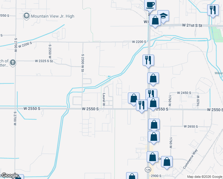 map of restaurants, bars, coffee shops, grocery stores, and more near 2447 Andover Street in West Haven