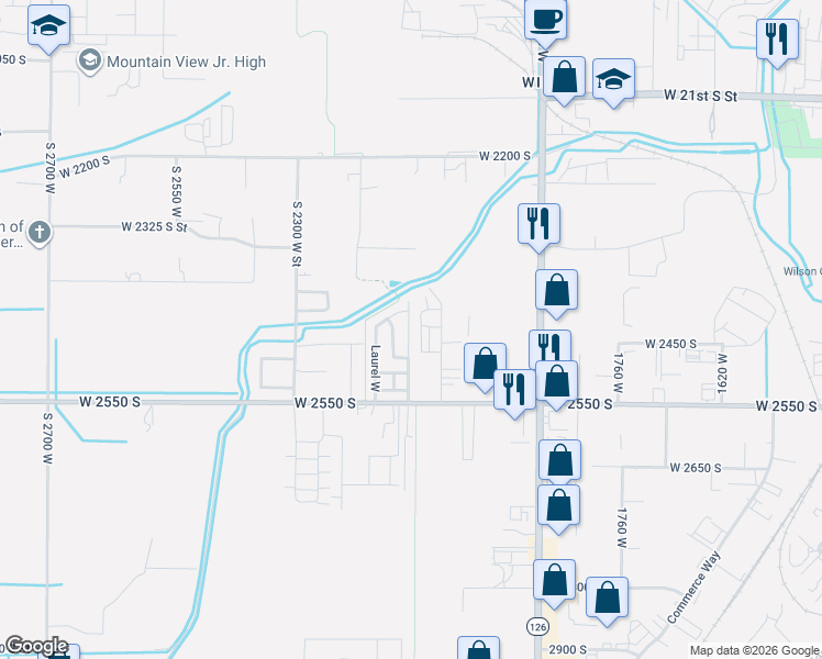 map of restaurants, bars, coffee shops, grocery stores, and more near 2460 Andover Street in West Haven