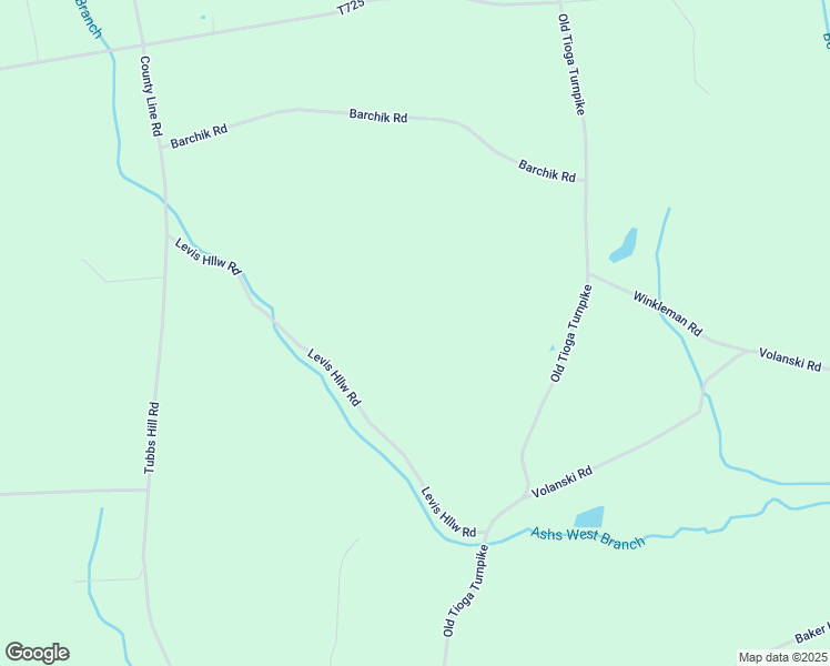 map of restaurants, bars, coffee shops, grocery stores, and more near 1172 Old Tioga Turnpike in Benton