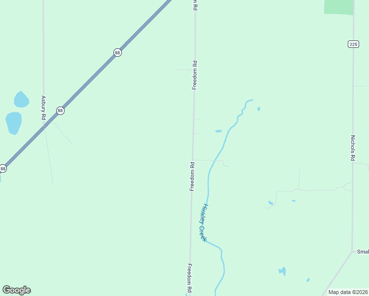 map of restaurants, bars, coffee shops, grocery stores, and more near 8485 Freedom Road in Windham