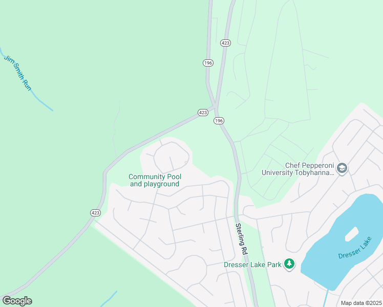 map of restaurants, bars, coffee shops, grocery stores, and more near 9665 Stony Hollow Circle in Tobyhanna
