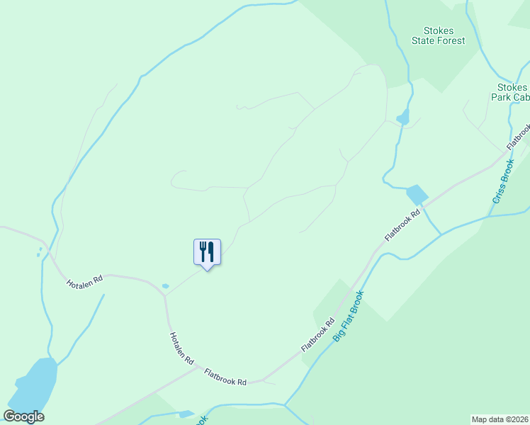 map of restaurants, bars, coffee shops, grocery stores, and more near 11 Hirams Grove Road in Sandyston