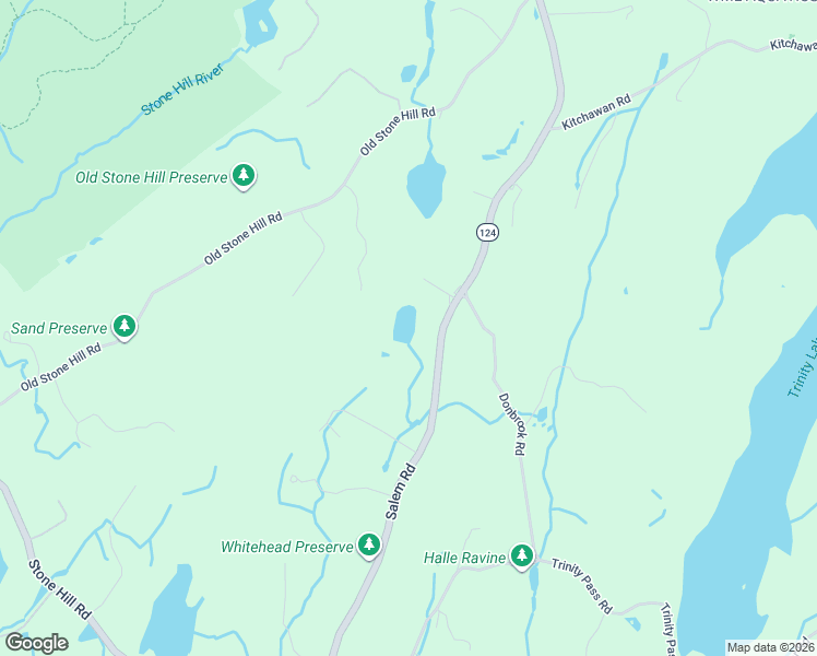 map of restaurants, bars, coffee shops, grocery stores, and more near 100 Salem Road in Pound Ridge