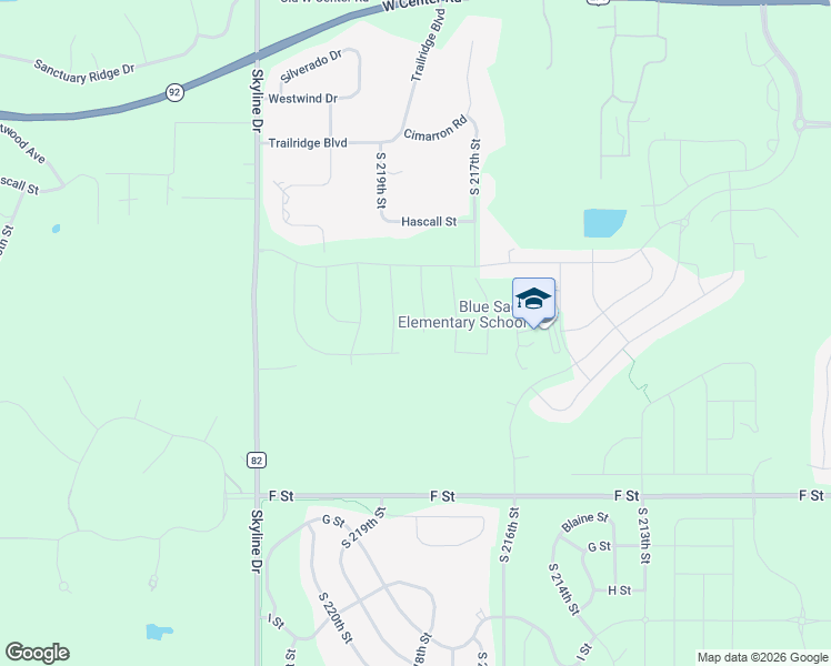 map of restaurants, bars, coffee shops, grocery stores, and more near 21725 Hascall Street in Omaha