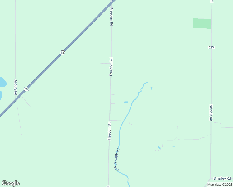 map of restaurants, bars, coffee shops, grocery stores, and more near 8564 Freedom Road in Windham