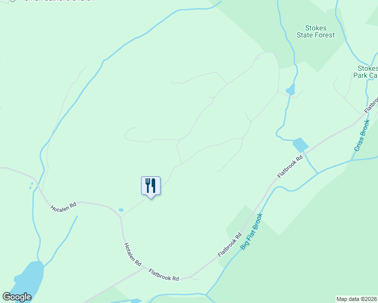 map of restaurants, bars, coffee shops, grocery stores, and more near 11 Hirams Grove Road in Sandyston